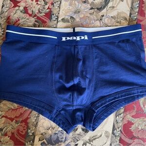 Papi Boxer Brief - Blue.  Mens:  Medium.